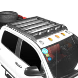 Front Bumper &  Rear Bumper &  Roof Rack for 2014-2021 Toyota Tundra Crewmax b5001+b5002+b5004 18