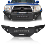 Tacoma Front Bumper & Rear Bumper w/Swing Out Tire Carrier for 2005-2011 Toyota Tacoma - ultralisk4x4 b40194013-4