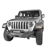 Front Bumper & Rear Bumper w/Tire Carrier(18-24 Jeep Wrangler JL) - ultralisk4x4