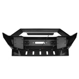 Rock Crawler Stubby Front Bumper with low-profile grille guard for Jeep Wrangler JL & Jeep Gladiator JT - Ultralisk 4x4 u3031 7
