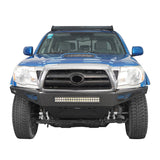 Front Bumper w/Skid Plate & Rear Bumper for 2005-2011 Toyota Tacoma - ultralisk4x4 b40084022-4