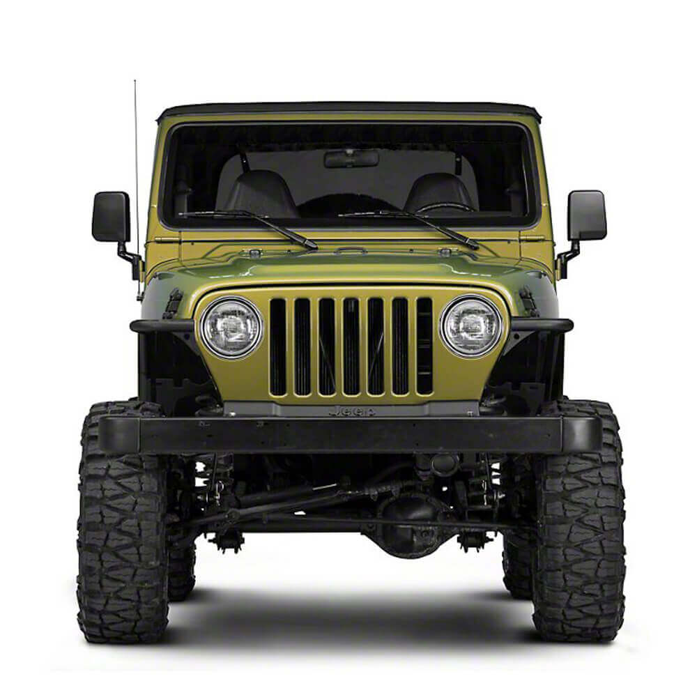 Jeep TJ Front Fender Flares Armor Wheel Fenders for 1997-2006 Jeep Wrangler TJ bxg058 3