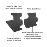 Front & Rear Doors Skin Cover Plate Guards（07-18 Jeep Wrangler JK 4 Door） BXG.2074-S 10
