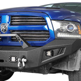 Full Width Front Bumper & Rear Bumper &  Bed Rack(13-18 Dodge Ram 1500 , Excluding Rebel) - ultralisk4x4