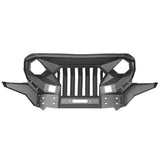 Jeep JL Full-width Front Bumper w/Mad Max Grill & Windshield Frame Cover for Jeep Wrangler JL ultralisk4x4 u30203024 8