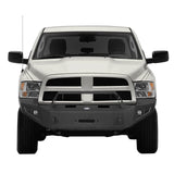Full Width Front Bumper w/Winch Plate & LED Spotlights(09-12 Dodge Ram 1500) - Ultralisk 4x4