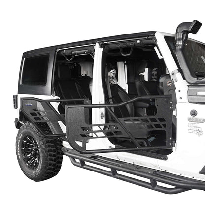 Half Door & Door Storage Door Rack(07-18 Jeep Wrangler JK) - Ultralisk 4x4