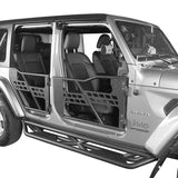 4 Door Tubular Door & Side Steps(18-24 Jeep Wrangler JL) - ultralisk 4x4
