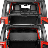 Jeep JL Fold-Up Storage Rack Interior Cargo Rack for 2018-2020 Jeep Wrangler JL bxg3022 5