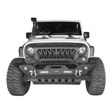 Jeep Front Bumper & Nerf Bar Side Steps (07-18 Jeep Wrangler JK) - ultralisk4x4