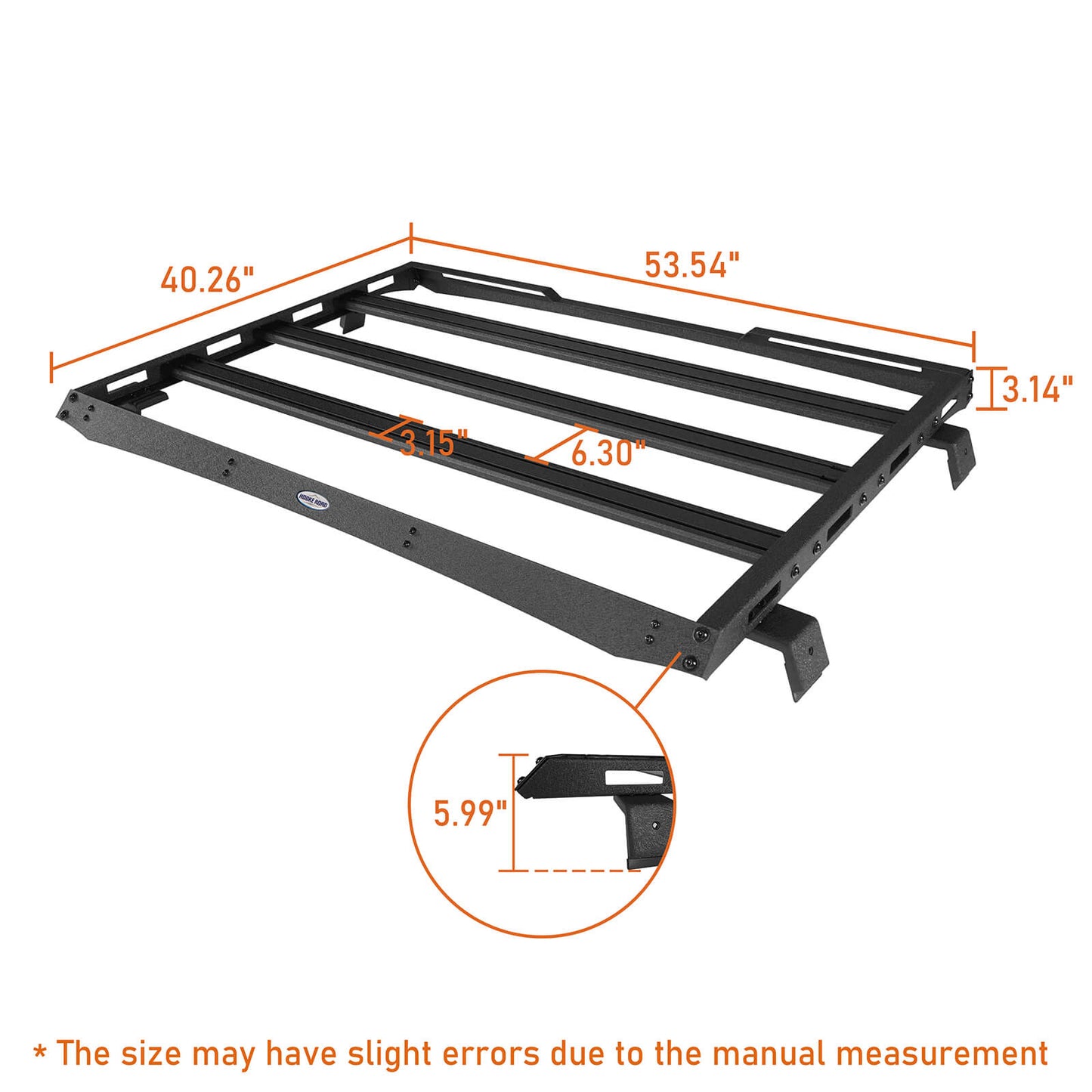 Jeep Discovery Roof Top Rack ( 20-23 Jeep Gladiator JT Hardtop ) b7011s 12