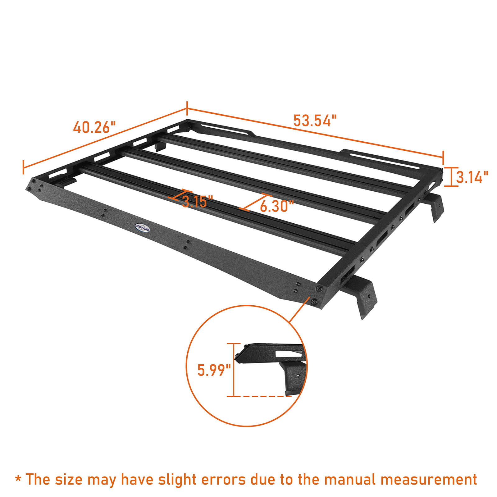 Jeep Discovery Roof Top Rack ( 20-23 Jeep Gladiator JT Hardtop ) b7011s 12