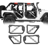 Jeep JK Trail Doors Half Doors w/Mirrors(07-18 Jeep Wrangler JK 4-Door) - Ultralisk 4x4