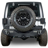 Blade Stubby Front Bumper & Different Trail Rear Bumper w/Tire Carrier Combo(07-18 Jeep Wrangler JK) - Ultralisk 4x4