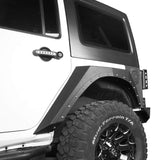 Steel Fender Flares Armour Style (07-18 Jeep Wrangler JK) - Ultralisk 4x4