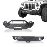 Blade Stubby Front Bumper & Different Trail Rear Bumper Combo(07-18 Jeep Wrangler JK) - ultralisk4x4