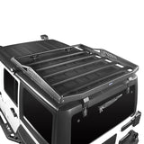 Hard Top Rear Roof Rack Cargo Carrier Basket(07-18 Jeep Wrangler JK 4 Doors) - ultralisk4x4