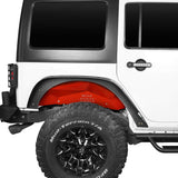 Vivid Red Rear Inner Fender Liners(07-18 Jeep Wrangler JK) - ultralisk4x4