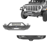Front Bumper & Rear Bumper(18-24 Jeep Wrangler JL) - ultralisk4x4