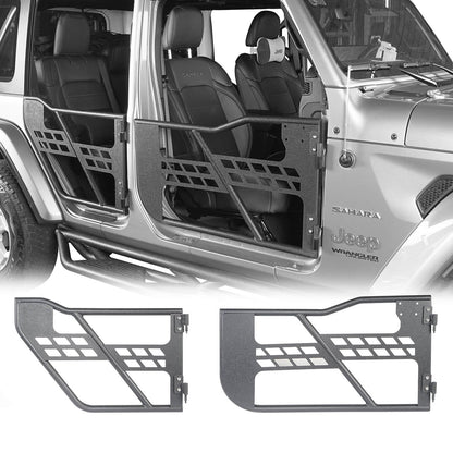 4 Door Tubular Door & Running Boards(18-25 Jeep Wrangler JL) - ultralisk 4x4