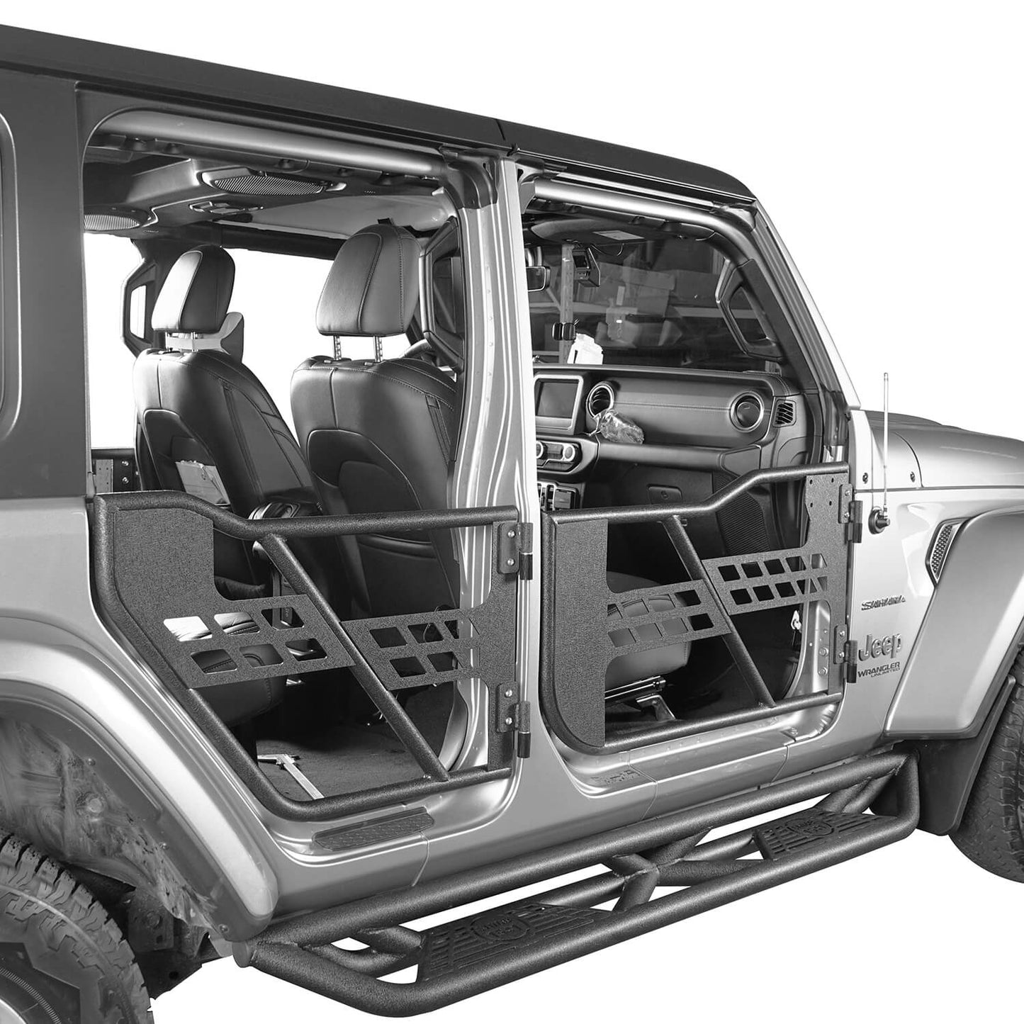 4 Door Tubular Door & Running Boards(18-25 Jeep Wrangler JL) - ultralisk 4x4