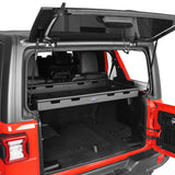 Interior Cargo Rack for Jeep Wrangler JL Unlimited 4-Door Hardtop & Sky One-Touch Power Top - Ultralisk 4x4 u3017 3