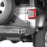 Mad Max Front Bumper & Rear Bumper w/Tire Carrier(18-24 Jeep Wrangler JL) - ultralisk4x4