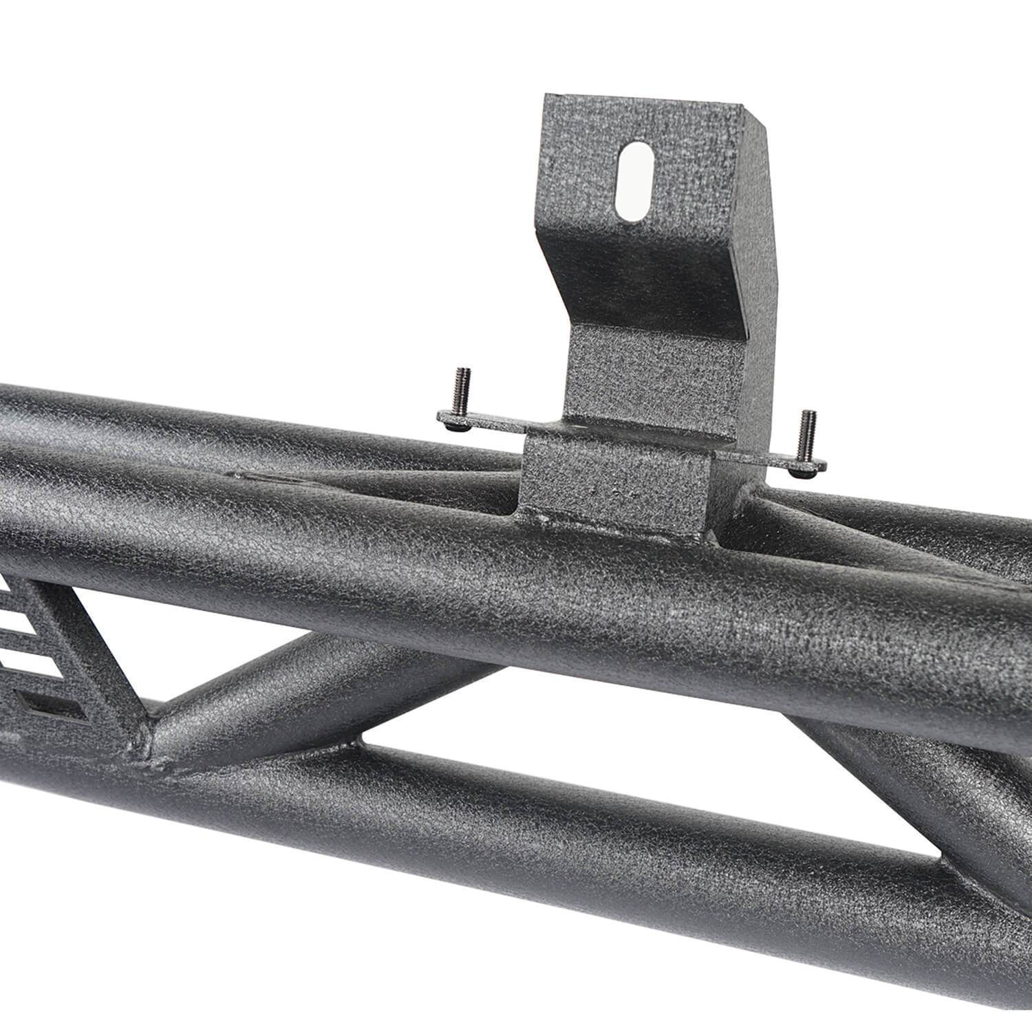 Jeep JL Side Steps 4 Door Running Boards Nerf Bars Rock Rails with Steps Rock Sliders for Jeep Wrangler JL 2018-2019 BXG508 9