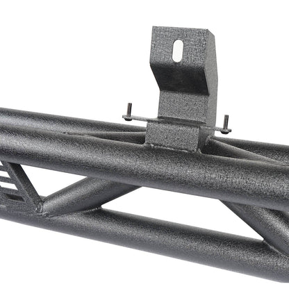 Jeep JL Side Steps 4 Door Running Boards Nerf Bars Rock Rails with Steps Rock Sliders for Jeep Wrangler JL 2018-2019 BXG508 9