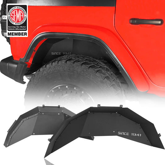 Jeep JL “Since 1941 ”Rear Fender Liners(18-22 Jeep Wrangler) BXG.3038-S 1