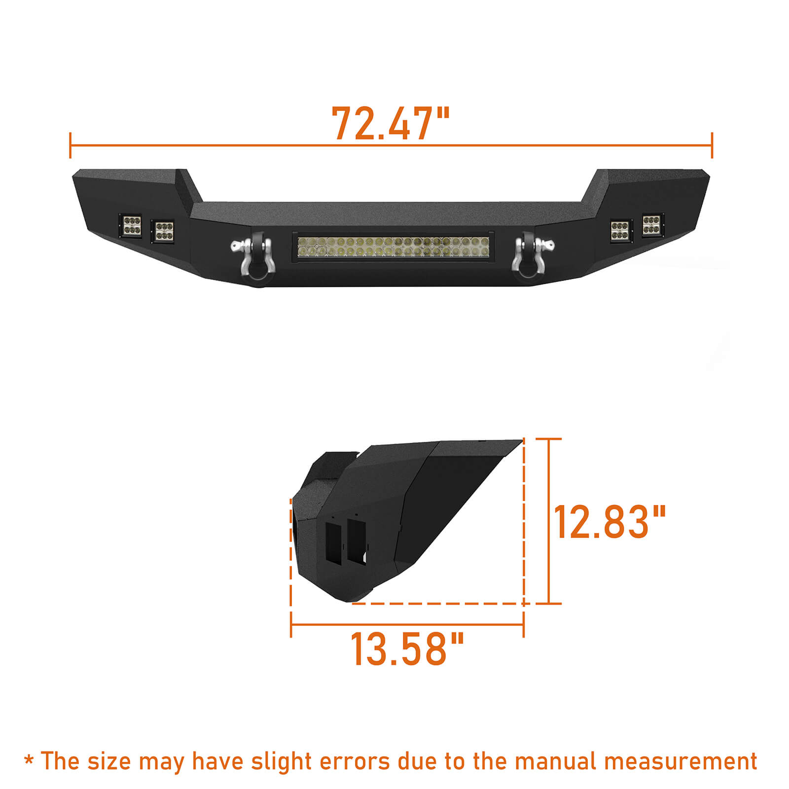 Jeep Wrangler & Gladiator Climber Offroad Front Bumper(18-23 JL & 20-23 JT)- ultralisk4x4 BXG.3011 13