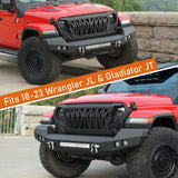 Jeep Wrangler & Gladiator Climber Offroad Front Bumper(18-23 JL & 20-23 JT)- ultralisk4x4 BXG.3011 7