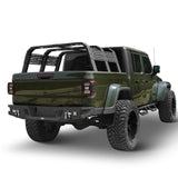 Jeep Gladiator Rear Bumper Offroad Guard Protector (20-22 JT) - Ultralisk 4x4 BXG.7010-S 2