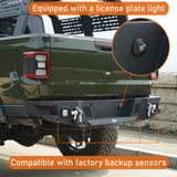 Jeep Gladiator Rear Bumper Offroad Guard Protector (20-22 JT) - Ultralisk 4x4 BXG.7010-S 5