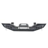 Jeep TJ Front Bumper with Winch Plate and LED Spotlights Climber Front Bumper for Jeep Wrangler TJ 1997-2006 BXG215 Jeep Bumpers Offroad 8