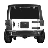 Jeep JK Front & Rear Bumper Combo Jeep Wrangler JK Bumpers for 2007-2018 Jeep Wrangler JK Jeep JK Parts 8