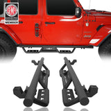 Mad Max Front Bumper Grill & Side Steps(18-24 Jeep Wrangler JL 4 Door) - ultralisk4x4