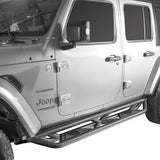 Mad Max Front Bumper Grill & Tube Side Steps(18-24 Jeep Wrangler JL 4 Door) - ultralisk4x4