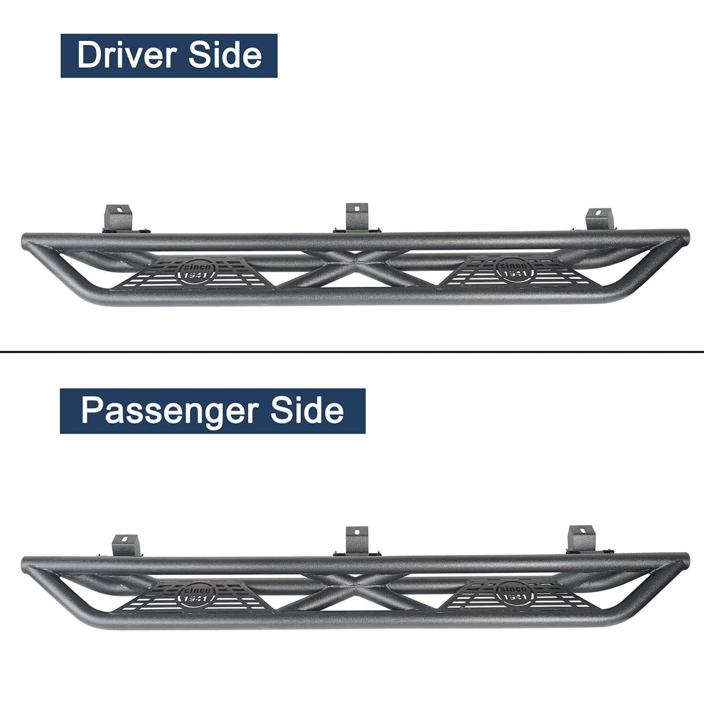 Mad Max Front Bumper Grill & Tube Side Steps(18-25 Jeep Wrangler JL 4 Door) - ultralisk4x4