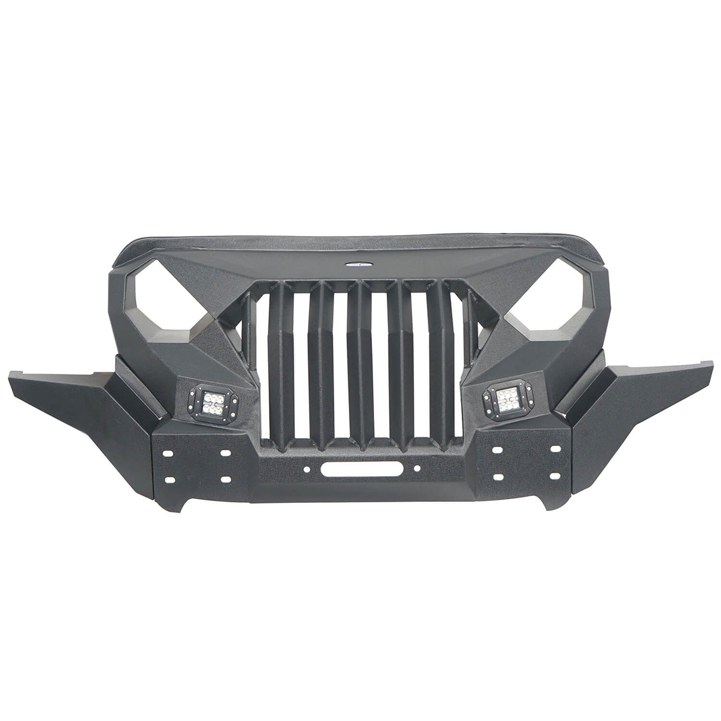 Mad Max Front Bumper Grill & Tube Side Steps(18-25 Jeep Wrangler JL 4 Door) - ultralisk4x4