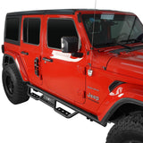 Mid Width Front Bumper & Side Steps(18-24 Jeep Wrangler JL 4 Door) - ultralisk4x4