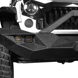Blade Master Full Width Front Bumper w/Winch Plate & License Plate for 2007-2018 Jeep Wrangler JK BXG090 4