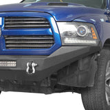 Discoverer Full-Width Front Bumper w/LED Light Bar (13-18 Dodge Ram 1500, Excluding Rebel) - Ultralisk 4x4