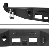 Rear Bumper w/License Plate Mounting Bracket for 2005-2015 Toyota Tacoma Gen 2 B4014-10
