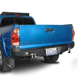 Rear Bumper w/License Plate Mounting Bracket for 2005-2015 Toyota Tacoma Gen 2 B4014-3