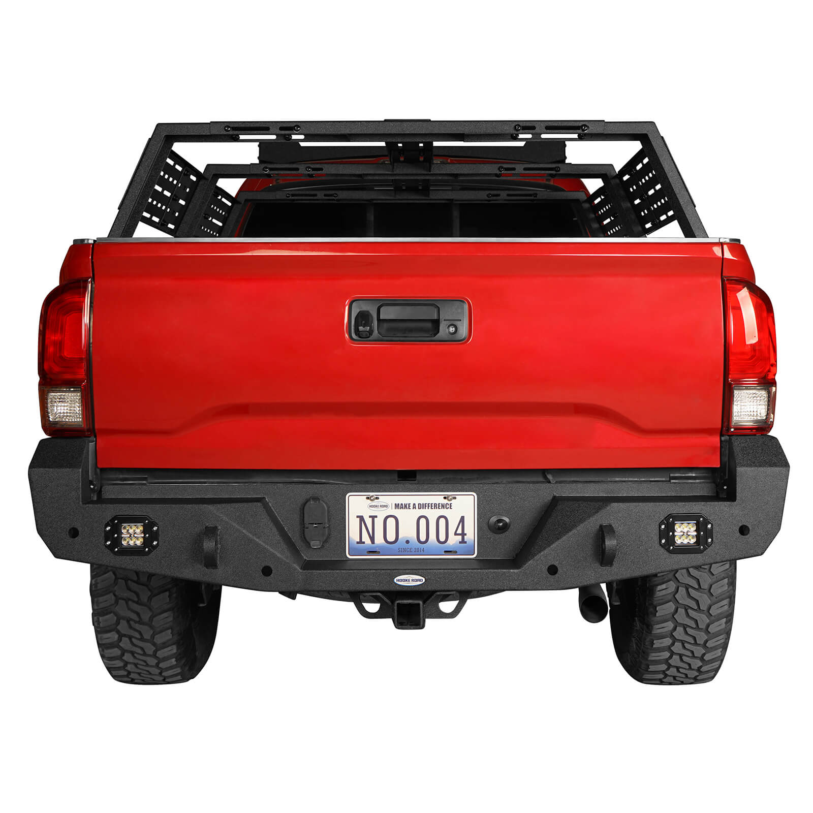 Tacoma Rear Bumper w/LED Floodlights(16-2023 Toyota Tacoma) b4200s 3