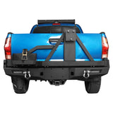 Tacoma Front Bumper & Rear Bumper w/Swing Out Tire Carrier for 2005-2011 Toyota Tacoma - ultralisk4x4 b40194013-9