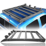 Roof Rack Luggage Cargo Carrier & 11.5 Inch High Bed Rack(05-23 Toyota Tacoma 4 Doors) - ultralisk4x4