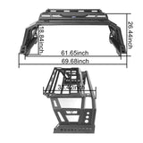 Roof Rack / Bed Rack / Roll Bar Bed Rack for 2014-2021 Toyota Tundra  b5004+b5005+b5006 24
