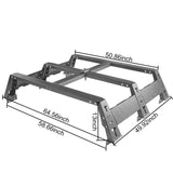 Roof Rack / Bed Rack / Roll Bar Bed Rack for 2014-2021 Toyota Tundra  b5004+b5005+b5006 23